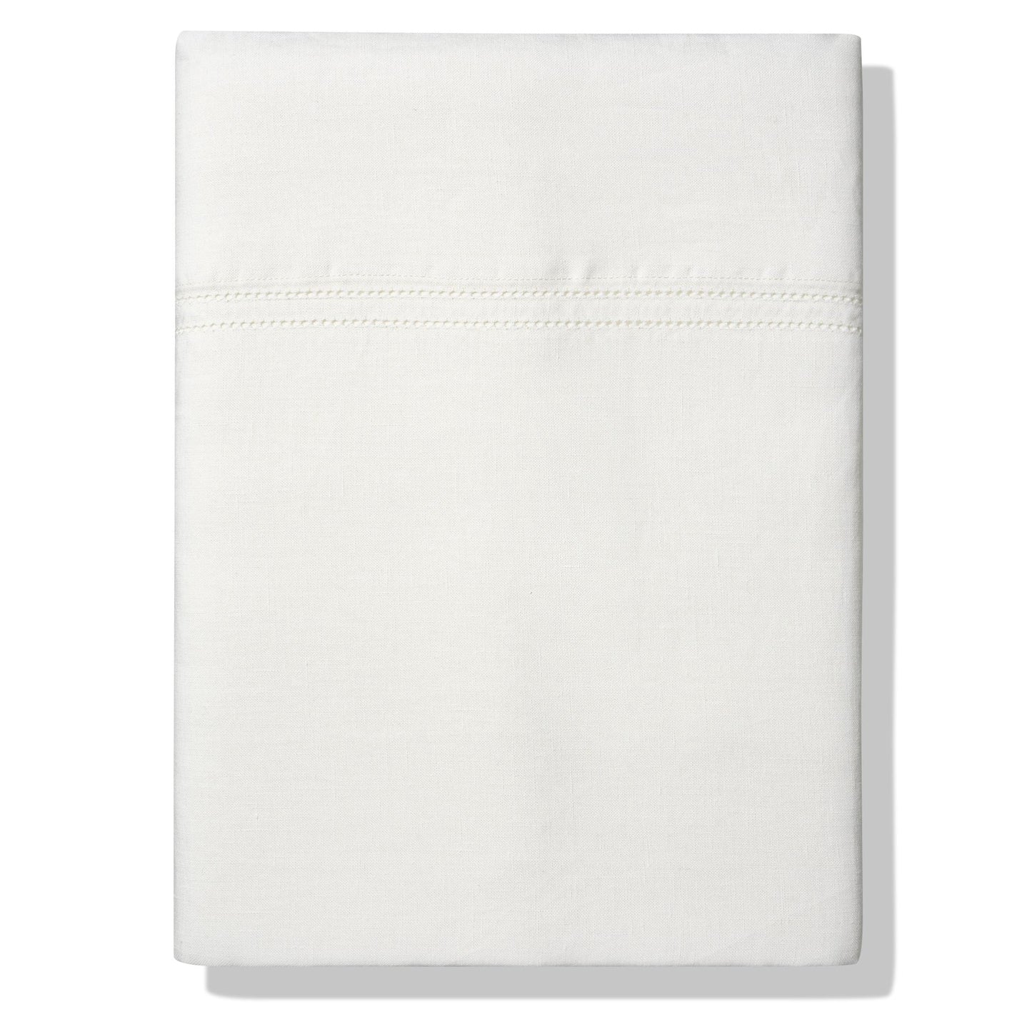 Top Sheet Hemstitch Ivory White