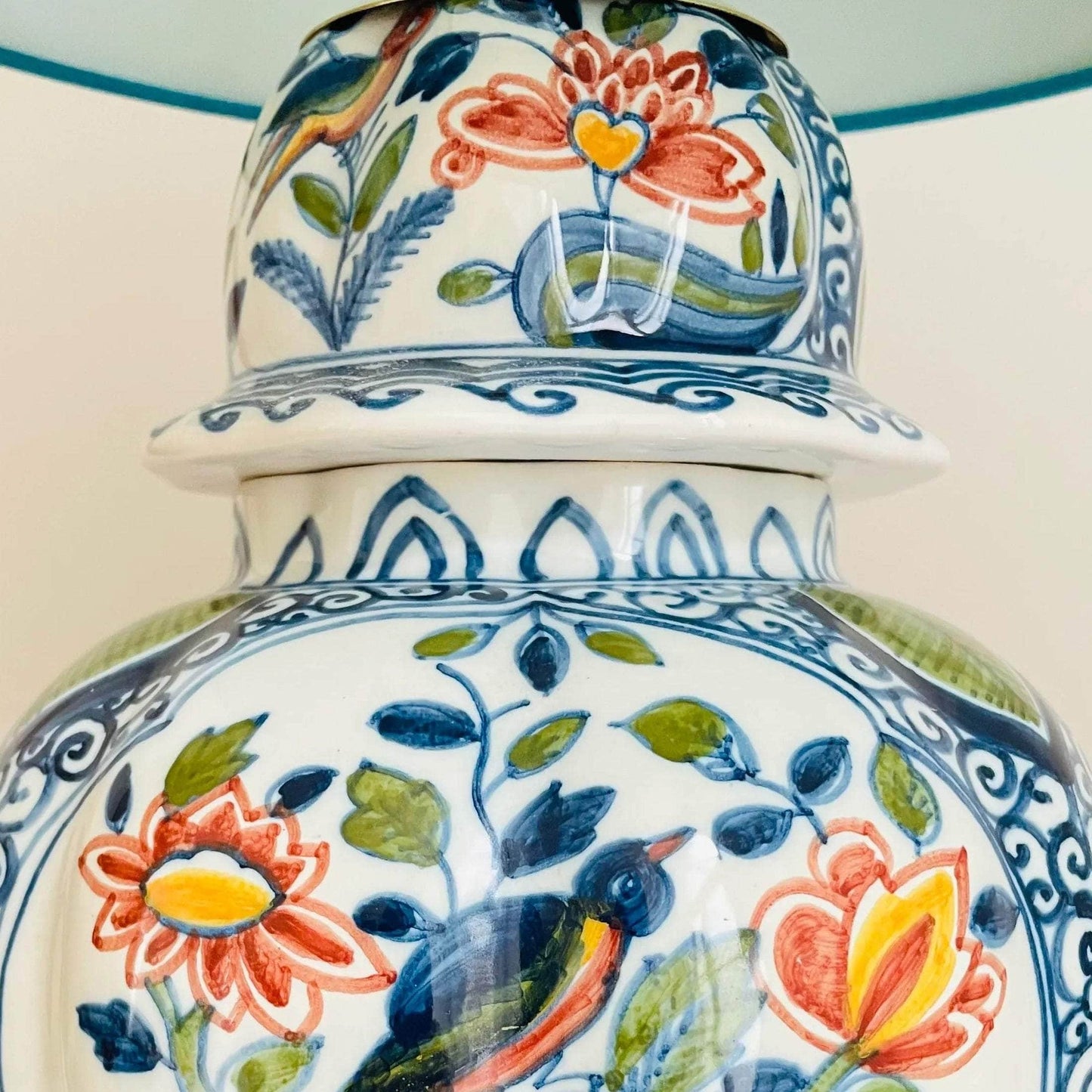 Antique Makkum Jar Lamp