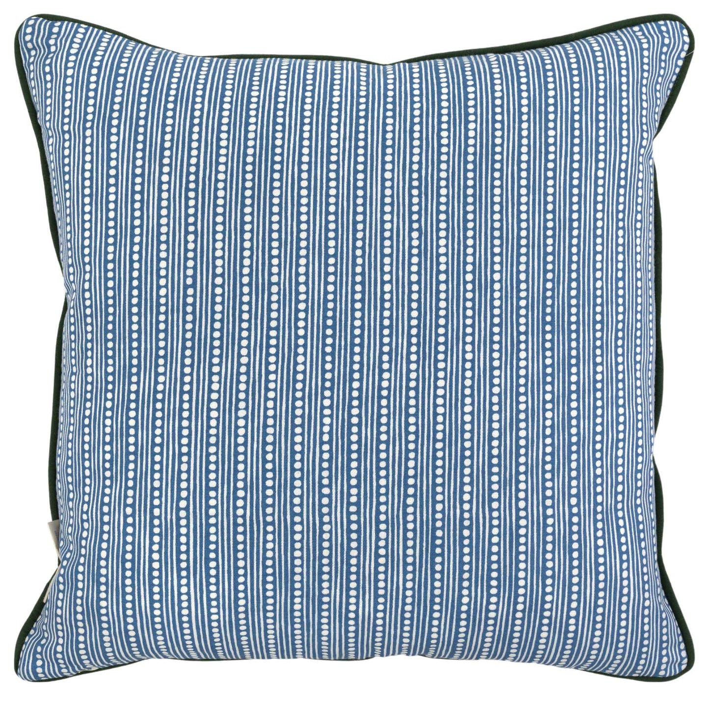 Raya Blue Yellow Square Cushion