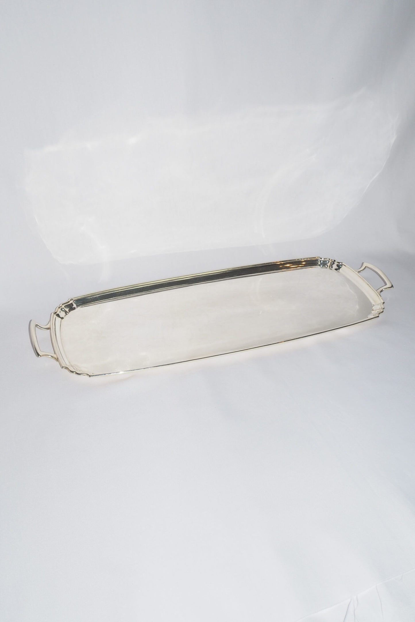 Antique Silver Plate Tray