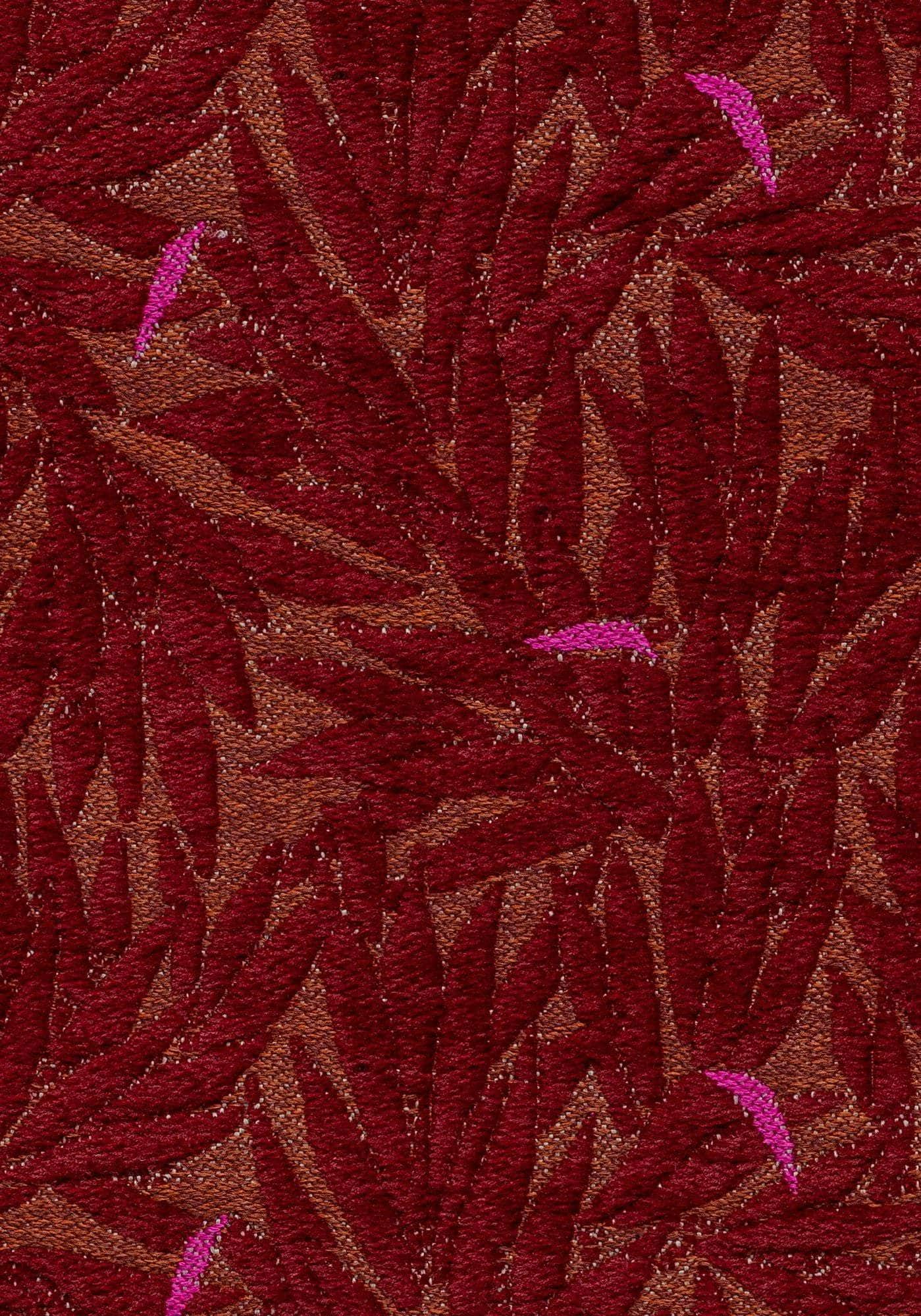 Outdoor Pouf Yoko Bordeaux & Spice