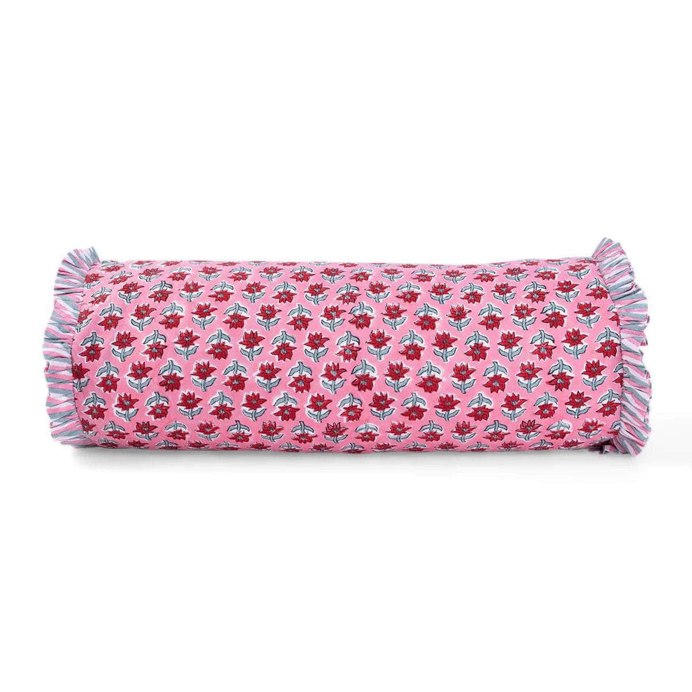 Ruffle Bolster Pillow - Sabrina