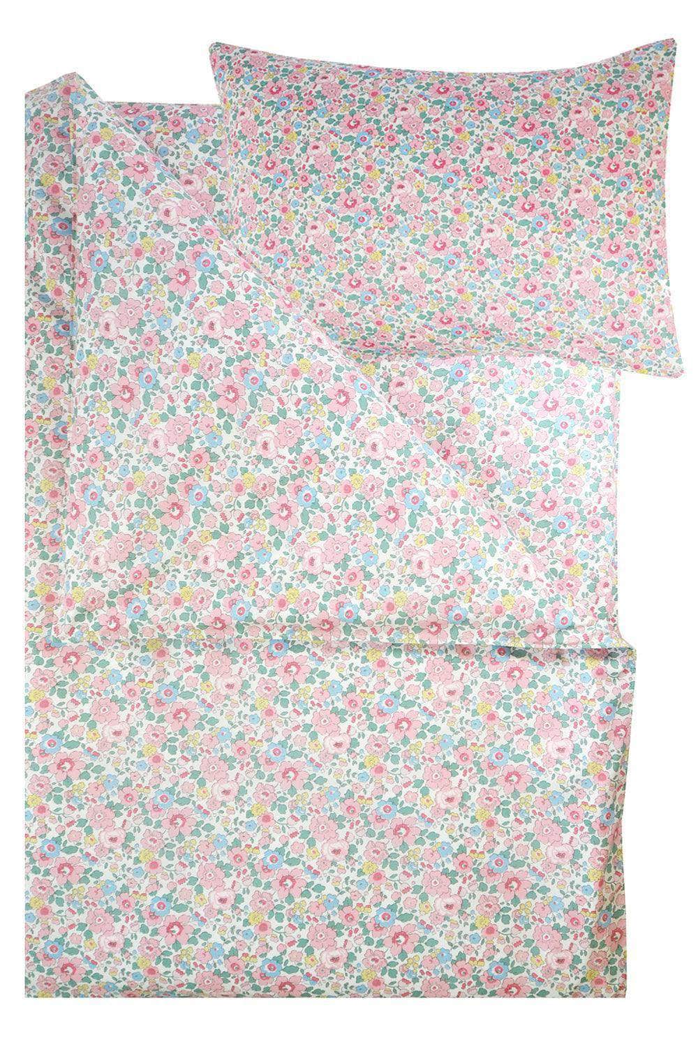 Bedding Made With Liberty Fabric Betsy Candy Floss