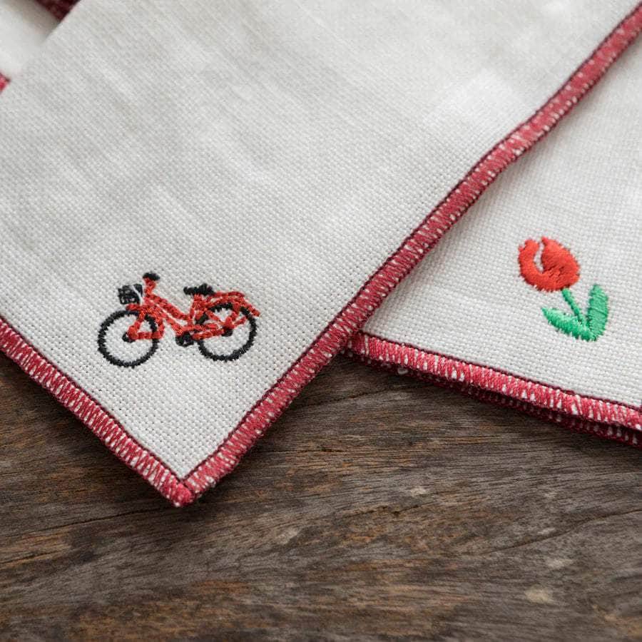 Netherlands Cocktail Linen Napkins