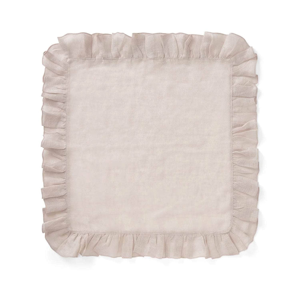 Kate Beige Ruffle Napkin