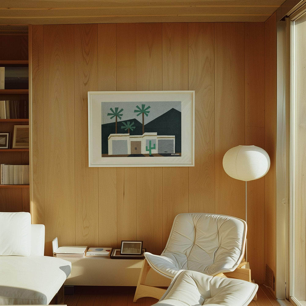 Palm Springs House Print