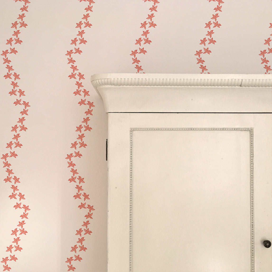 Guirlande Wallpaper - Coral