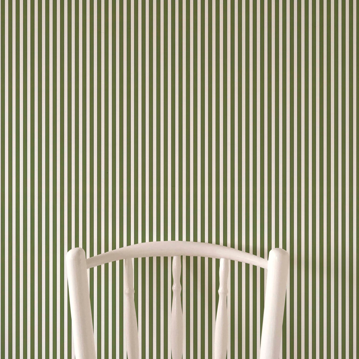 Tuscan Stripes Wallpaper - Green