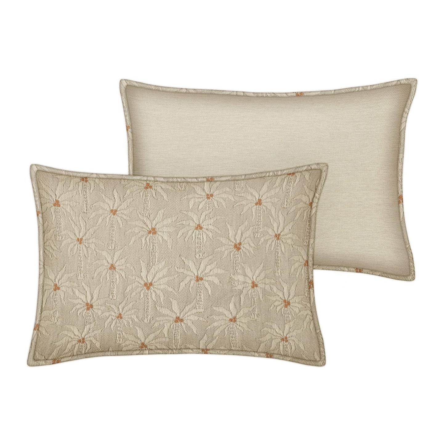 Cushion Laura Sand & Ecru
