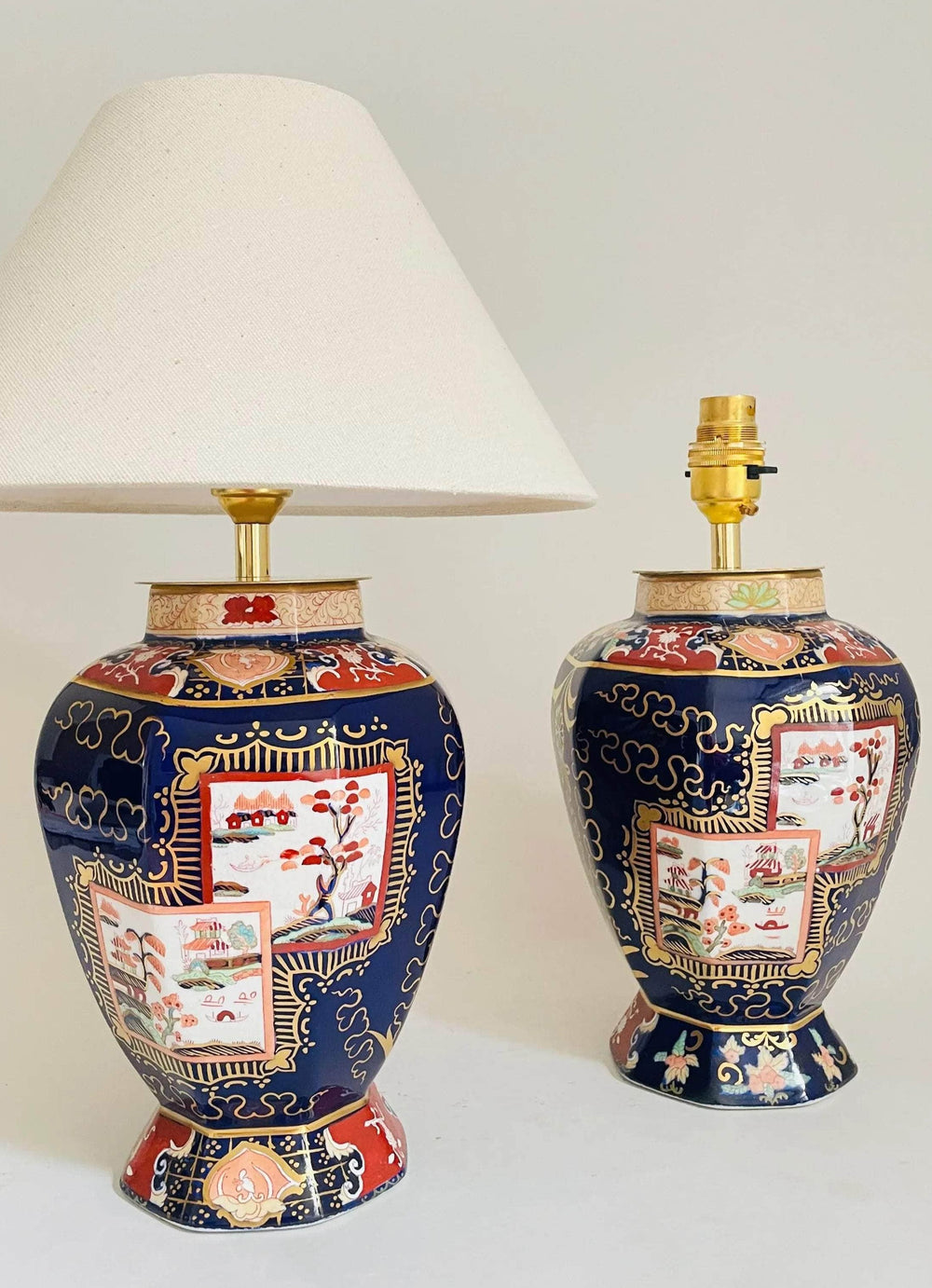 Antique Mason's Lamp