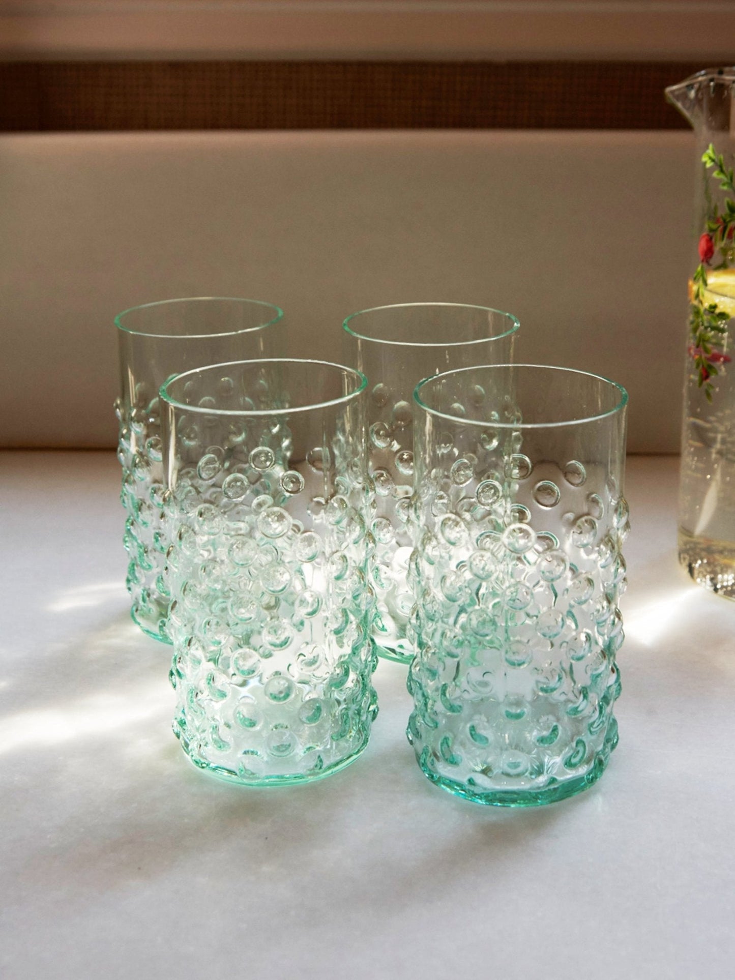 Glass Blue (Pack of 4)