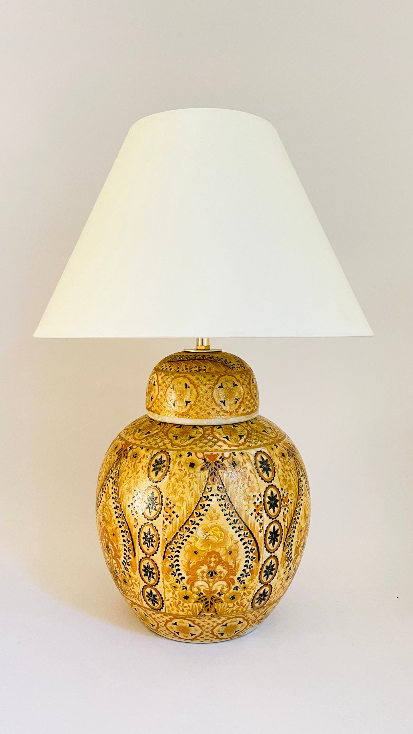 Antique Chinese Globe Lamp