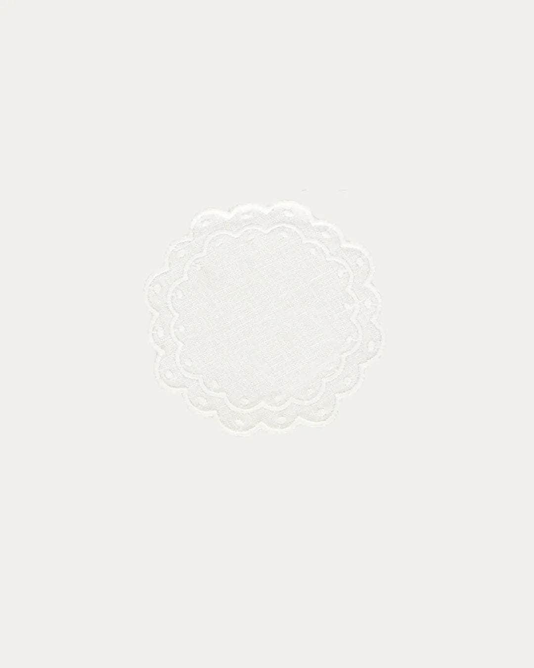 Dots Coaster, White