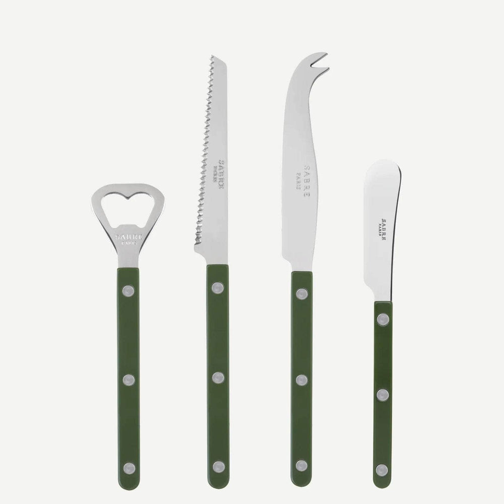 Bistrot Aperitif Cutlery Set, Green