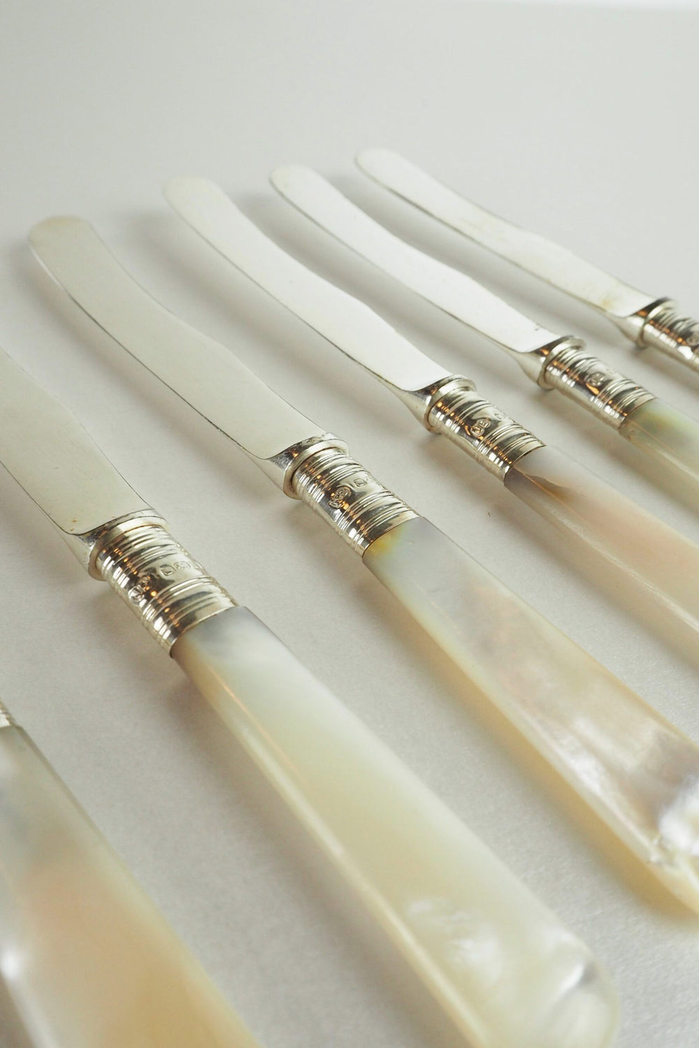 Antique Silver Butter Knives