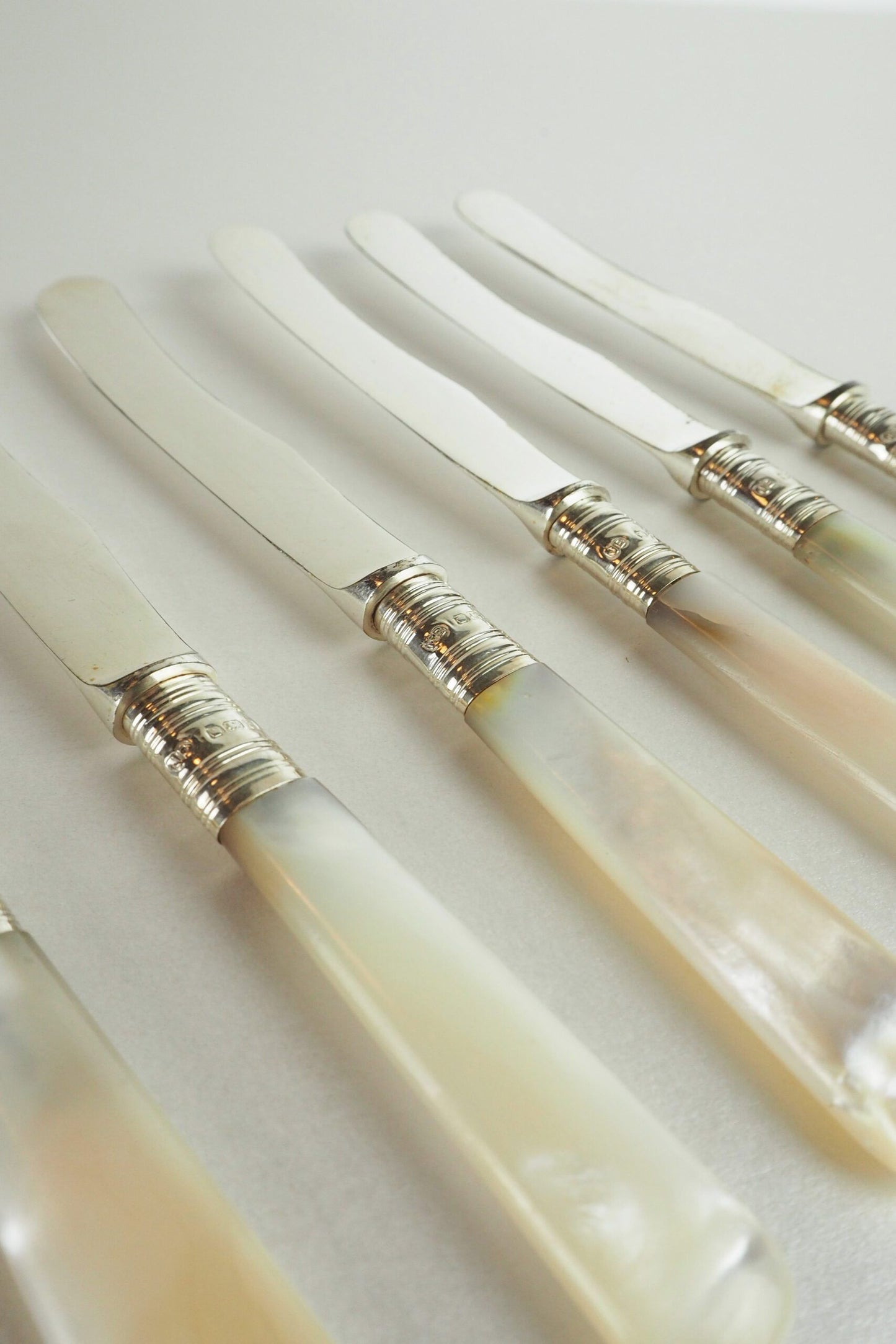 Antique Silver Butter Knives