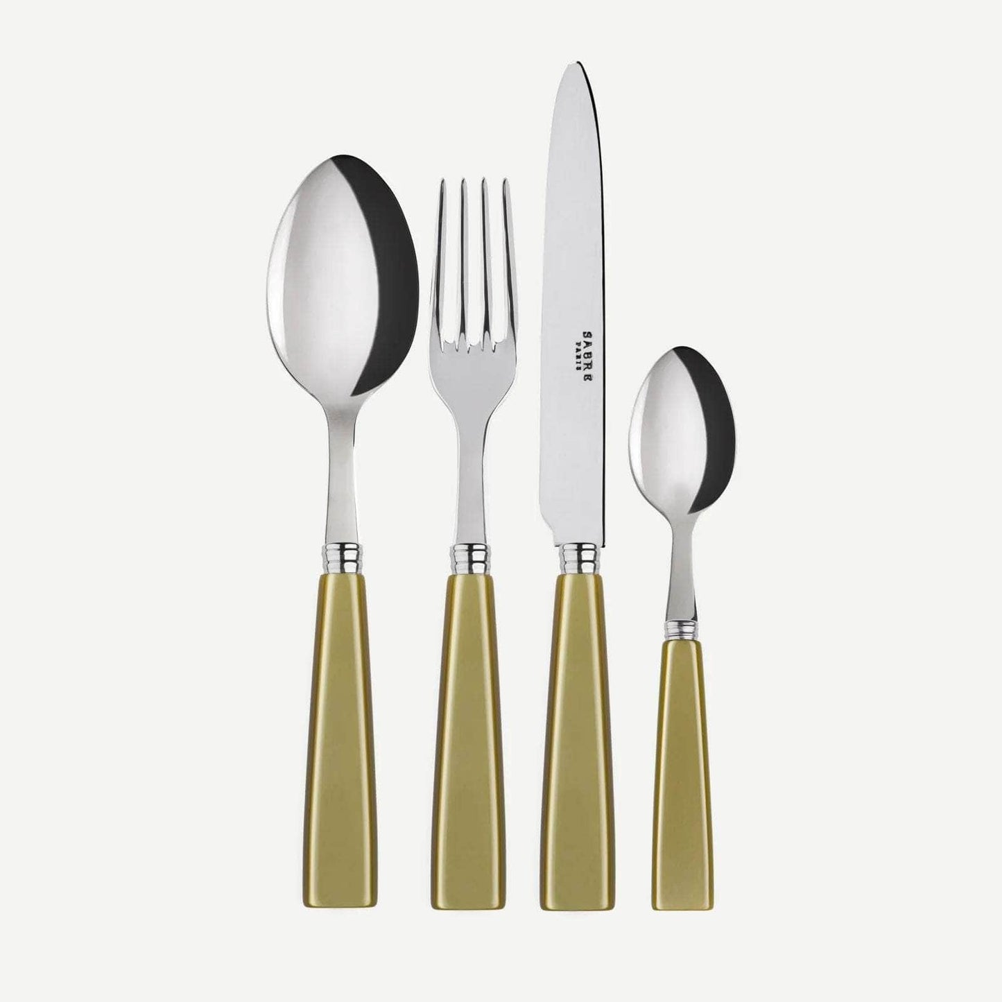 Icône 4 PC Cutlery Set, Linden Green