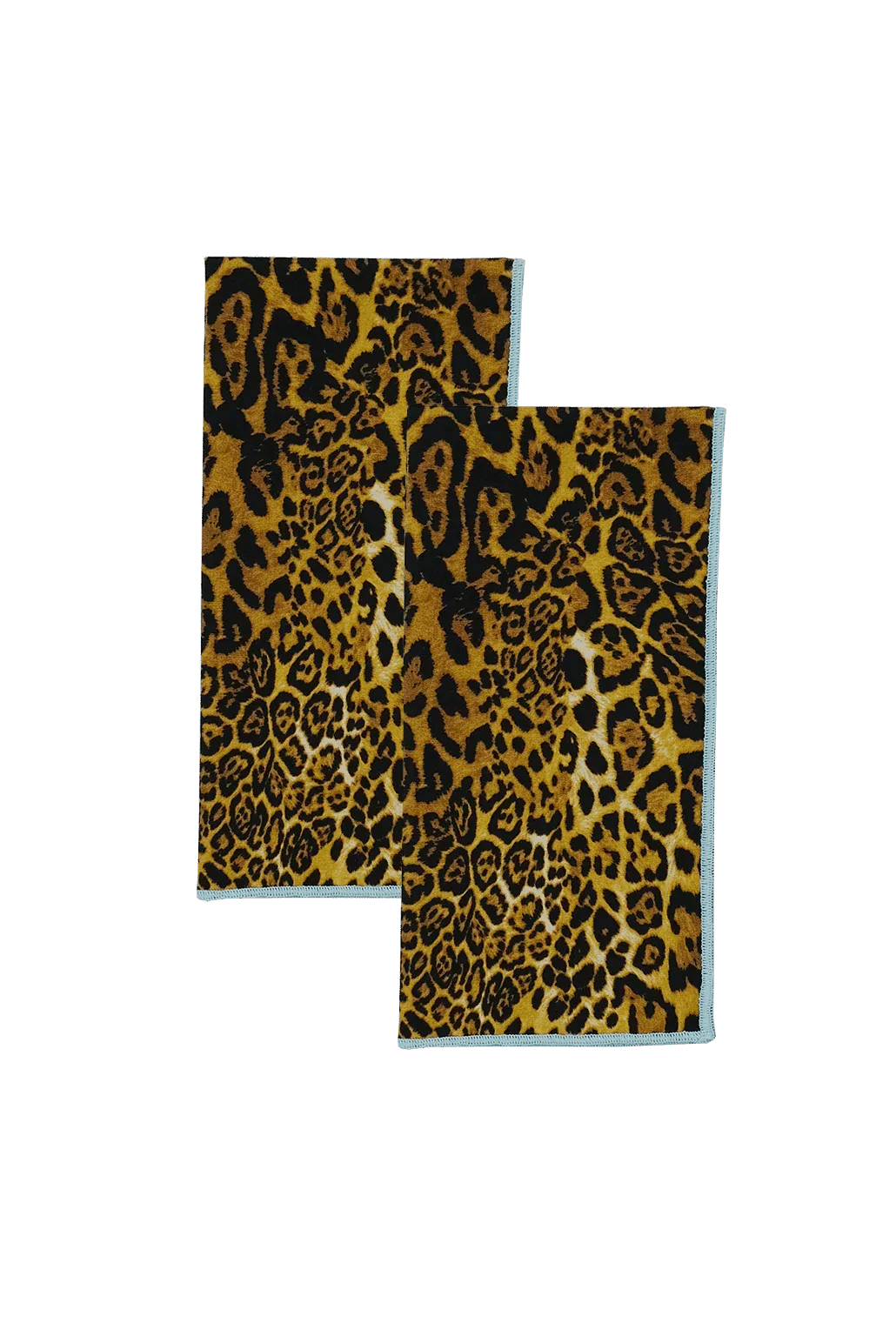 Feline Fine Napkins, Blue Trim - Set of Two