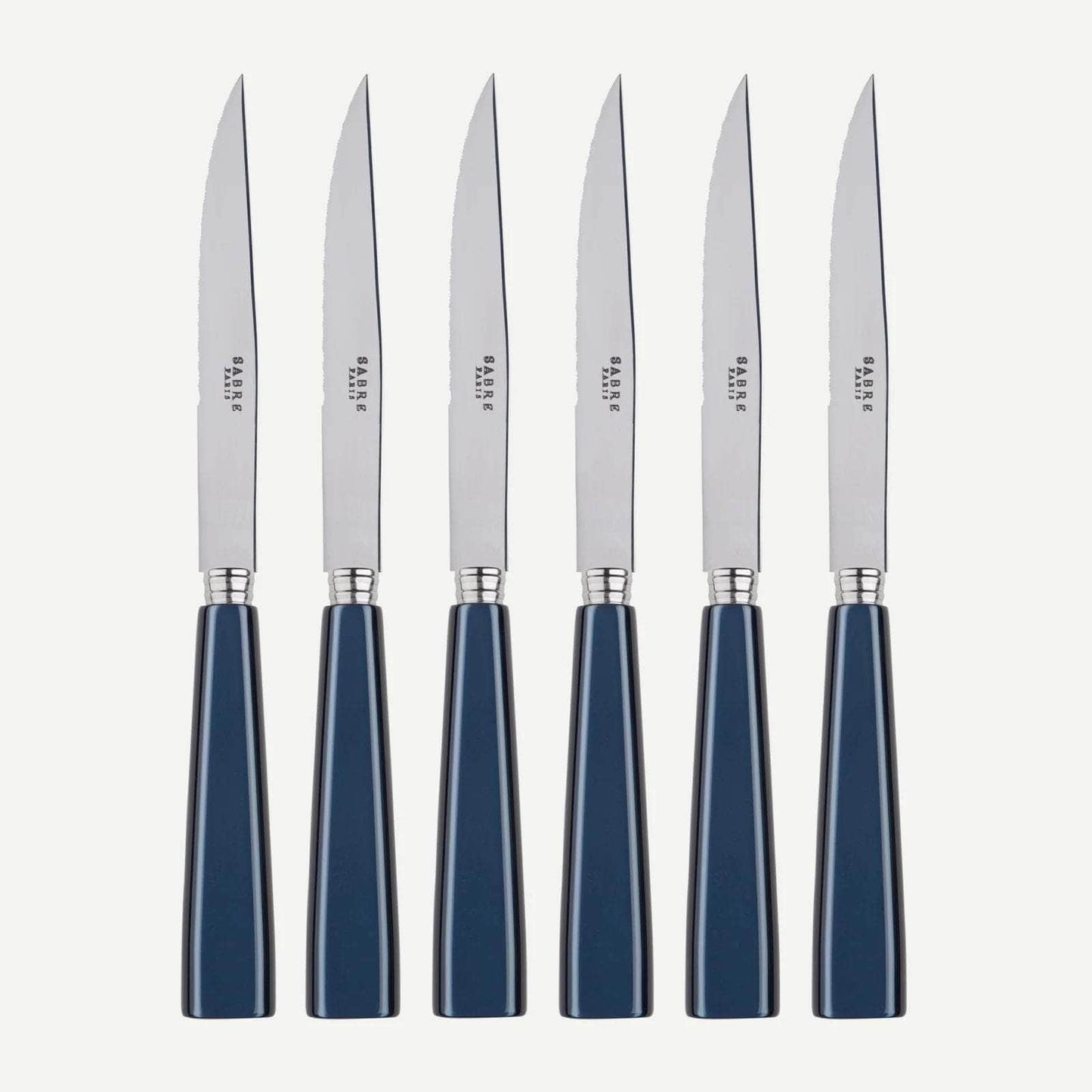 Icône Set of 6 Steak Knives, Midnight Blue