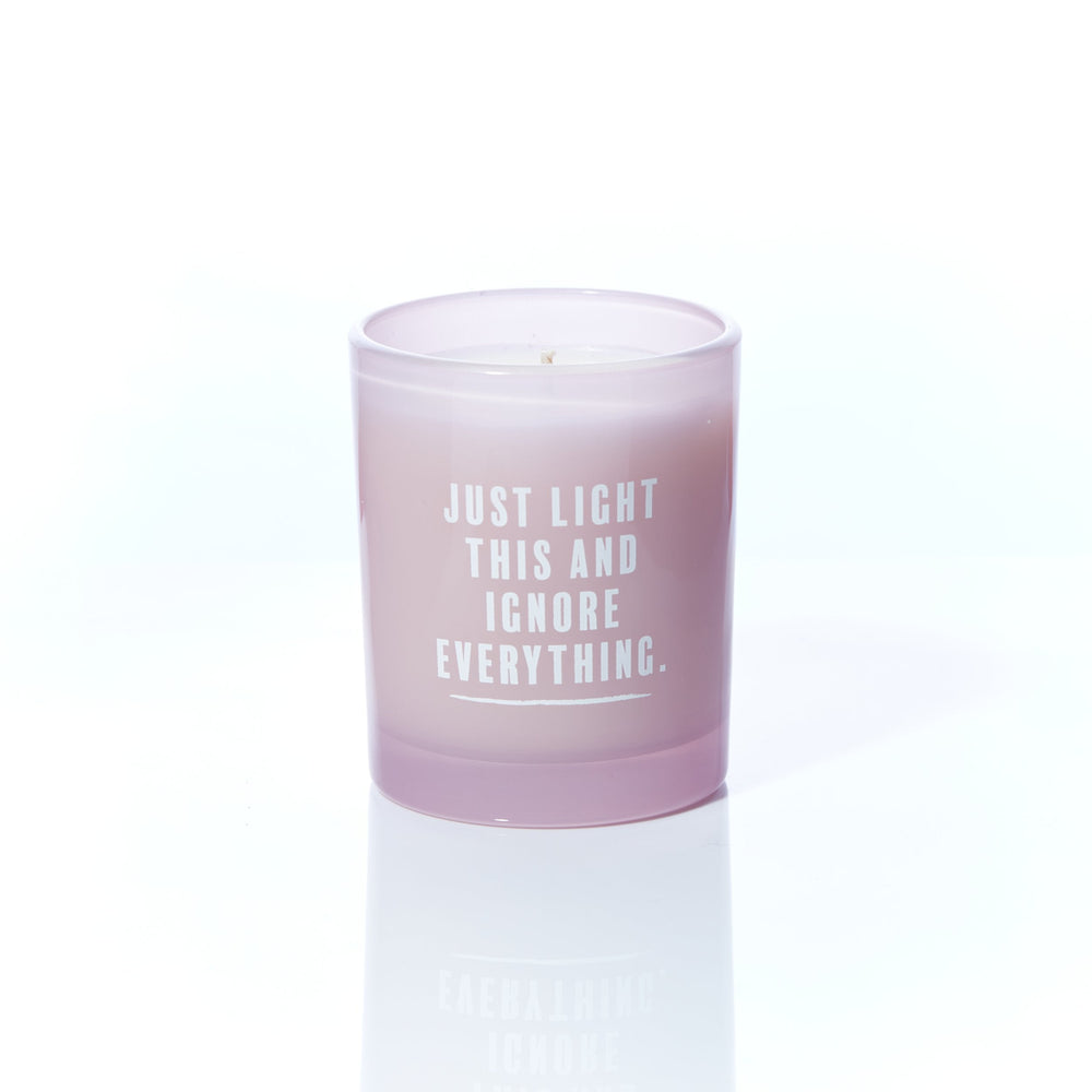 Vibe 'Just Light This And Ignore Everything' | Lavender & Neroli Scented Candle