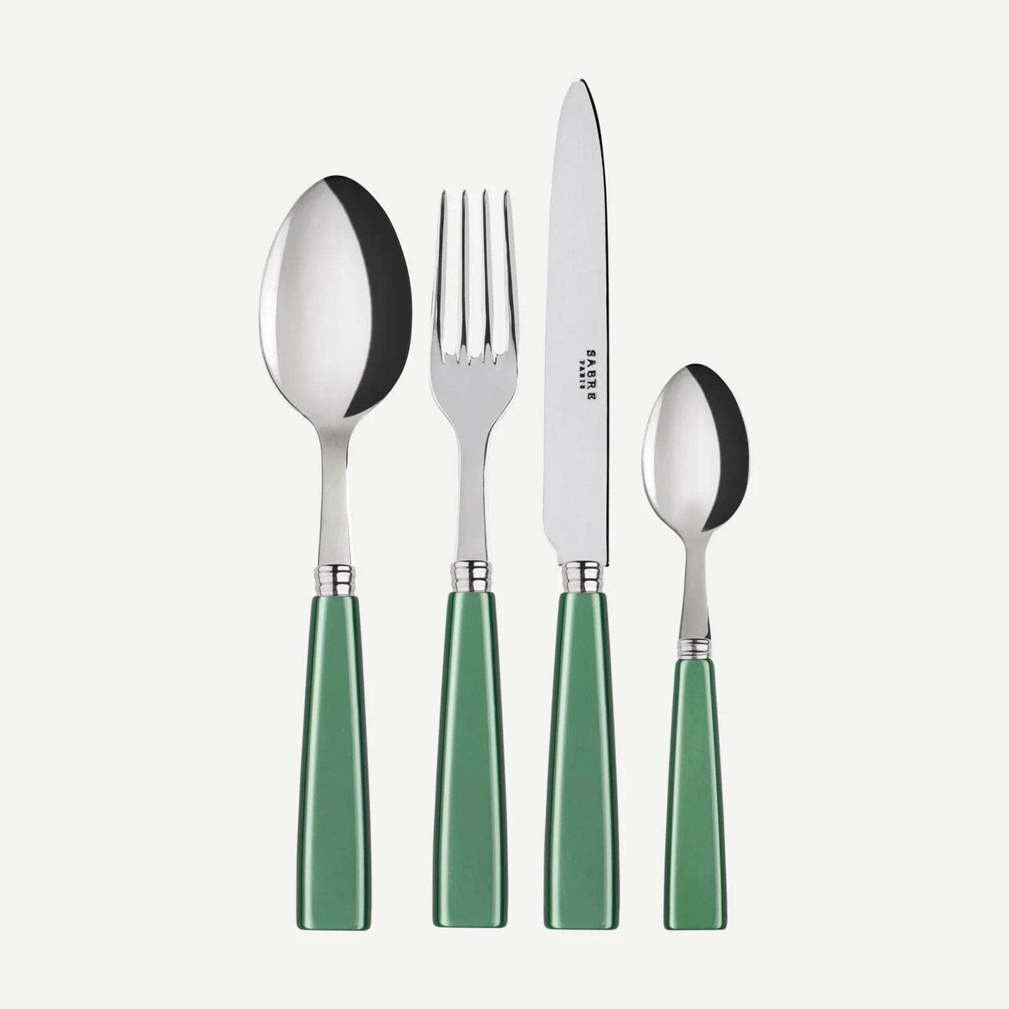 Icône 24 PC Cutlery Set, Garden Green
