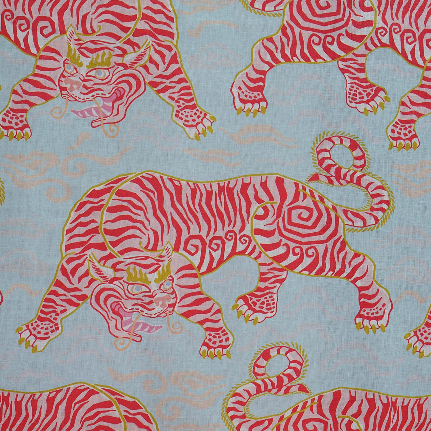 Tigers of Tibet Pillow