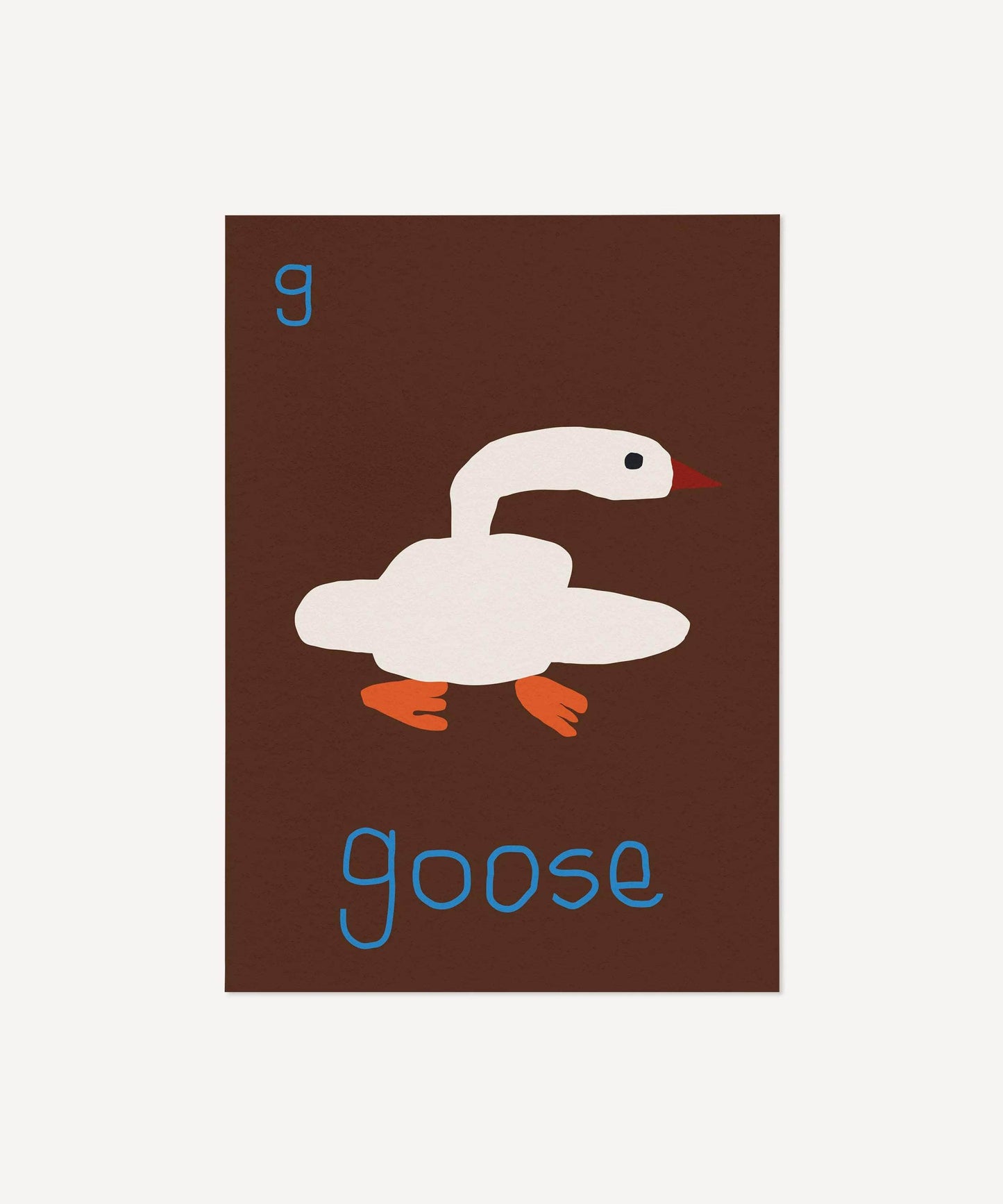 G for Goose Print