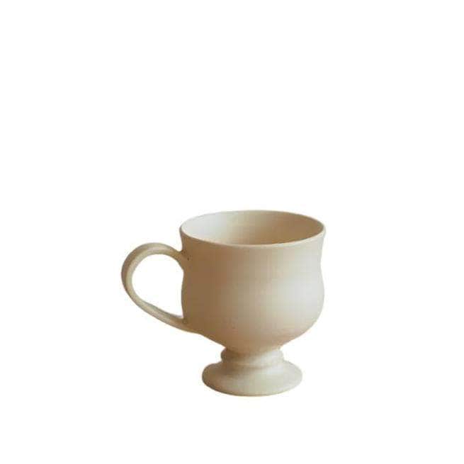 Yoshida Pottery High Ground White Cup Maison Flâneur