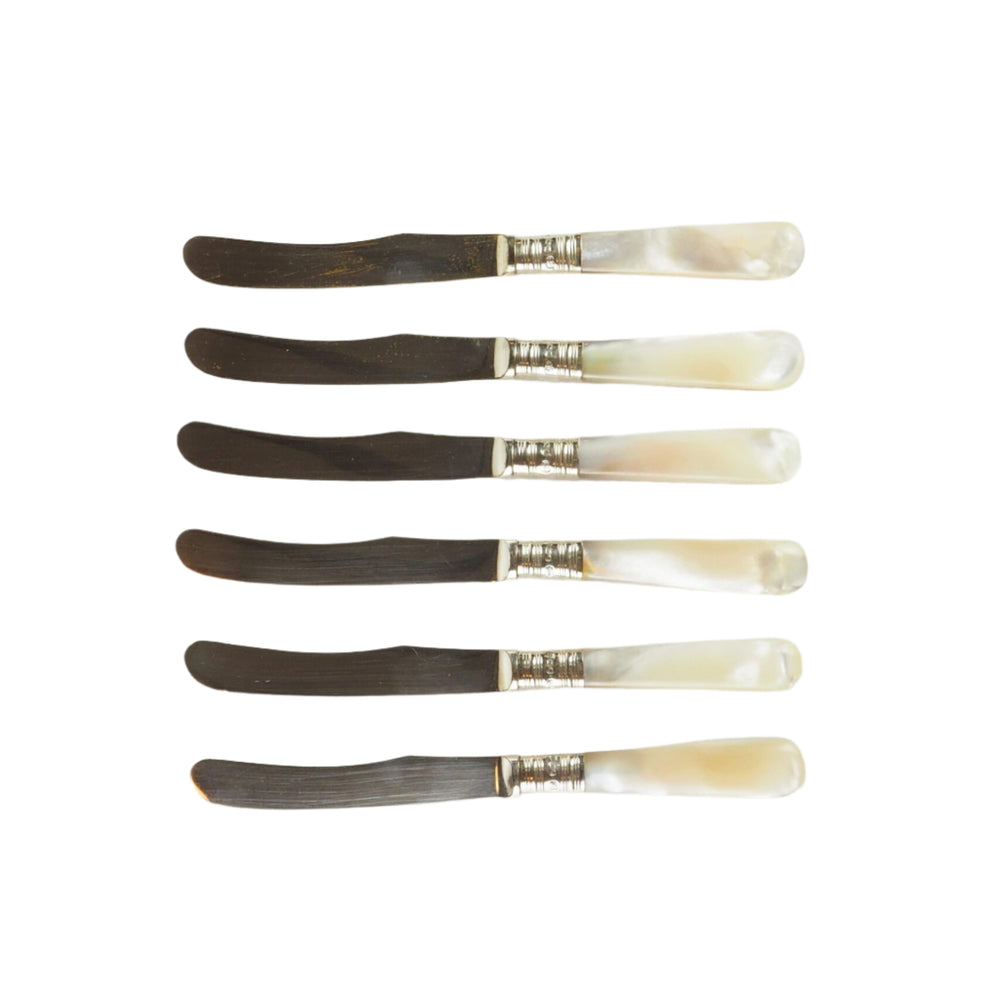 Antique Silver Butter Knives