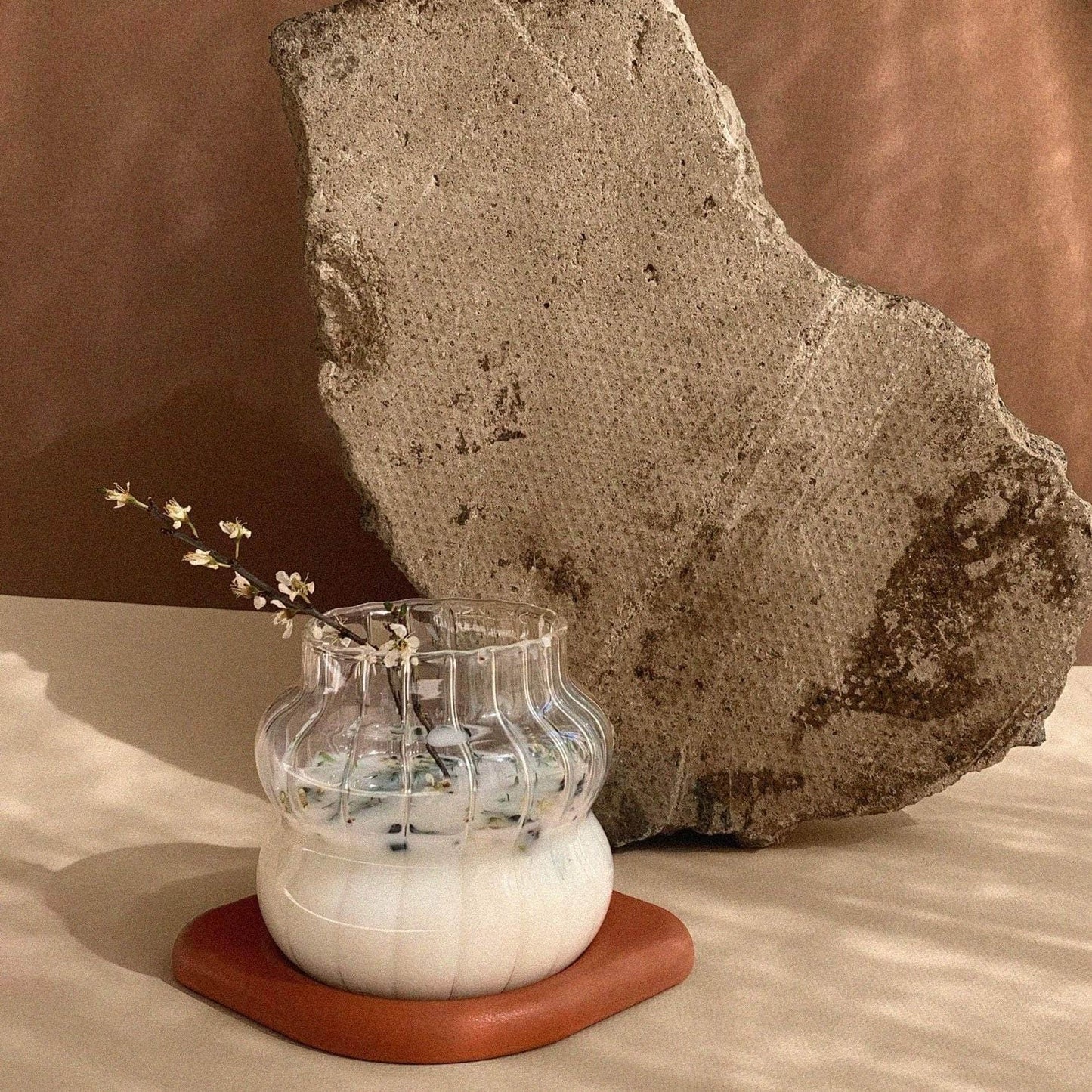 Two Coasters - Burnt Ochre