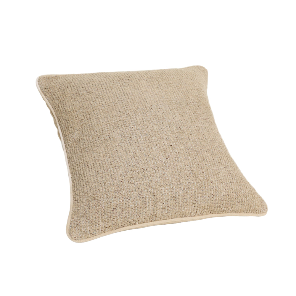 Plush Cushion Cover - Light Neutral