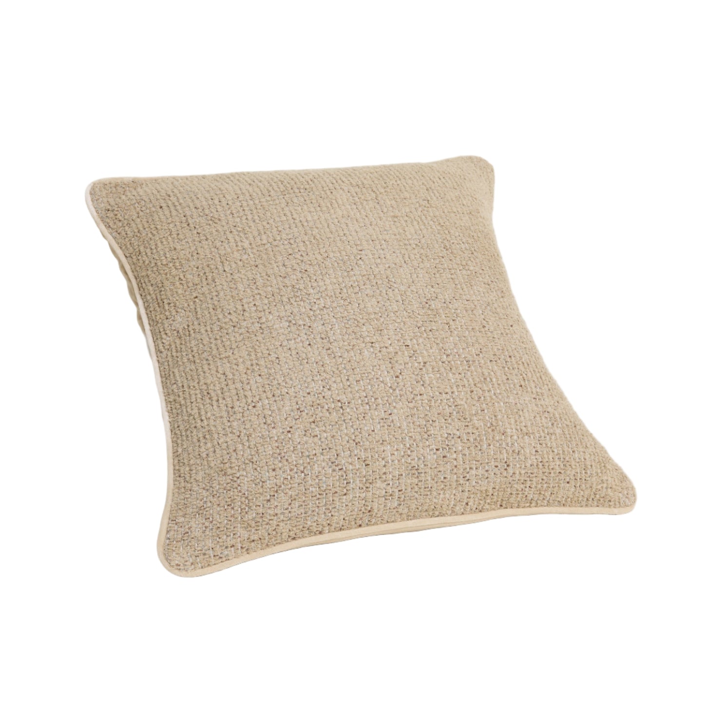 Plush Cushion Cover - Light Neutral