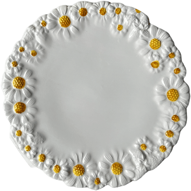 Nonna White Plate 22cm