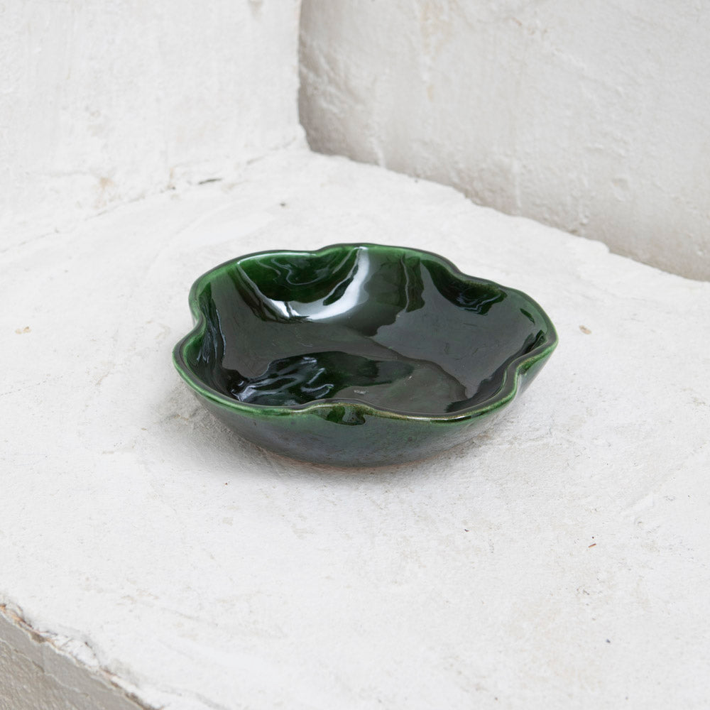 Green Tangier Serving Bowl Medium