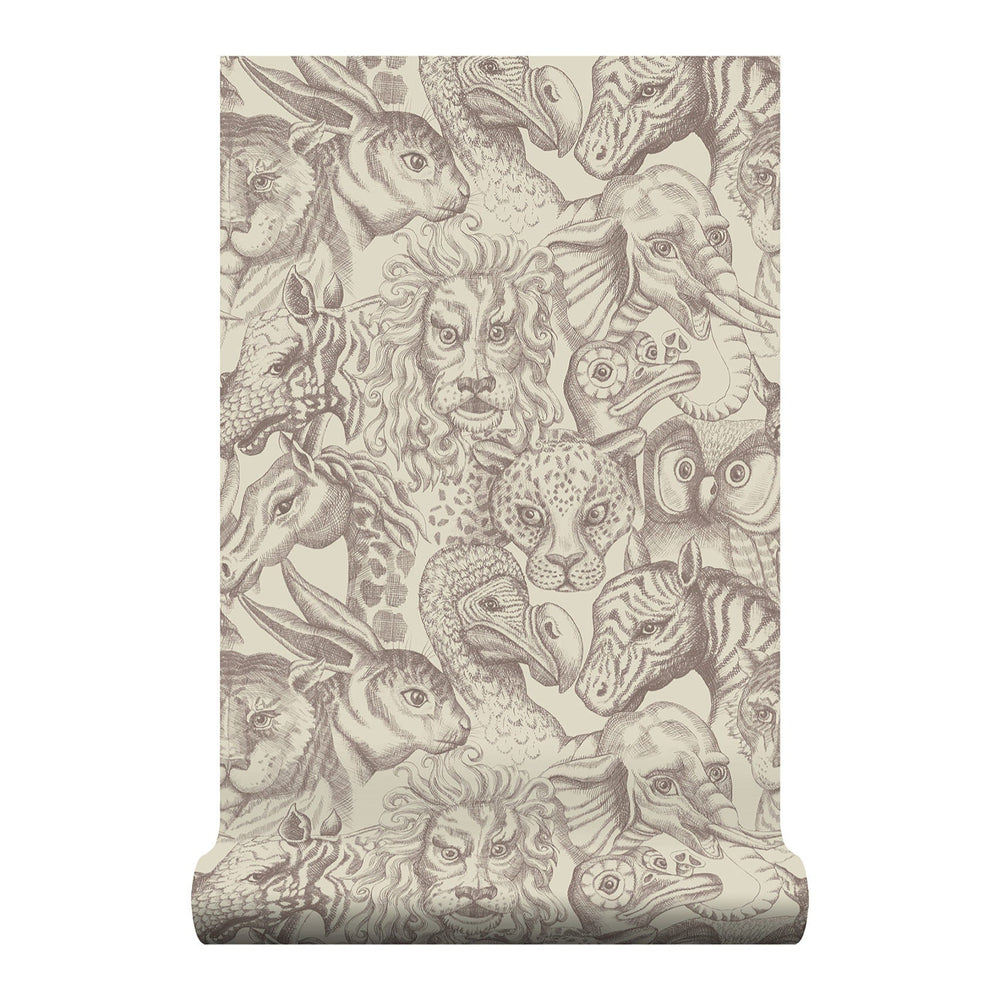 Rara Off White Wallpaper