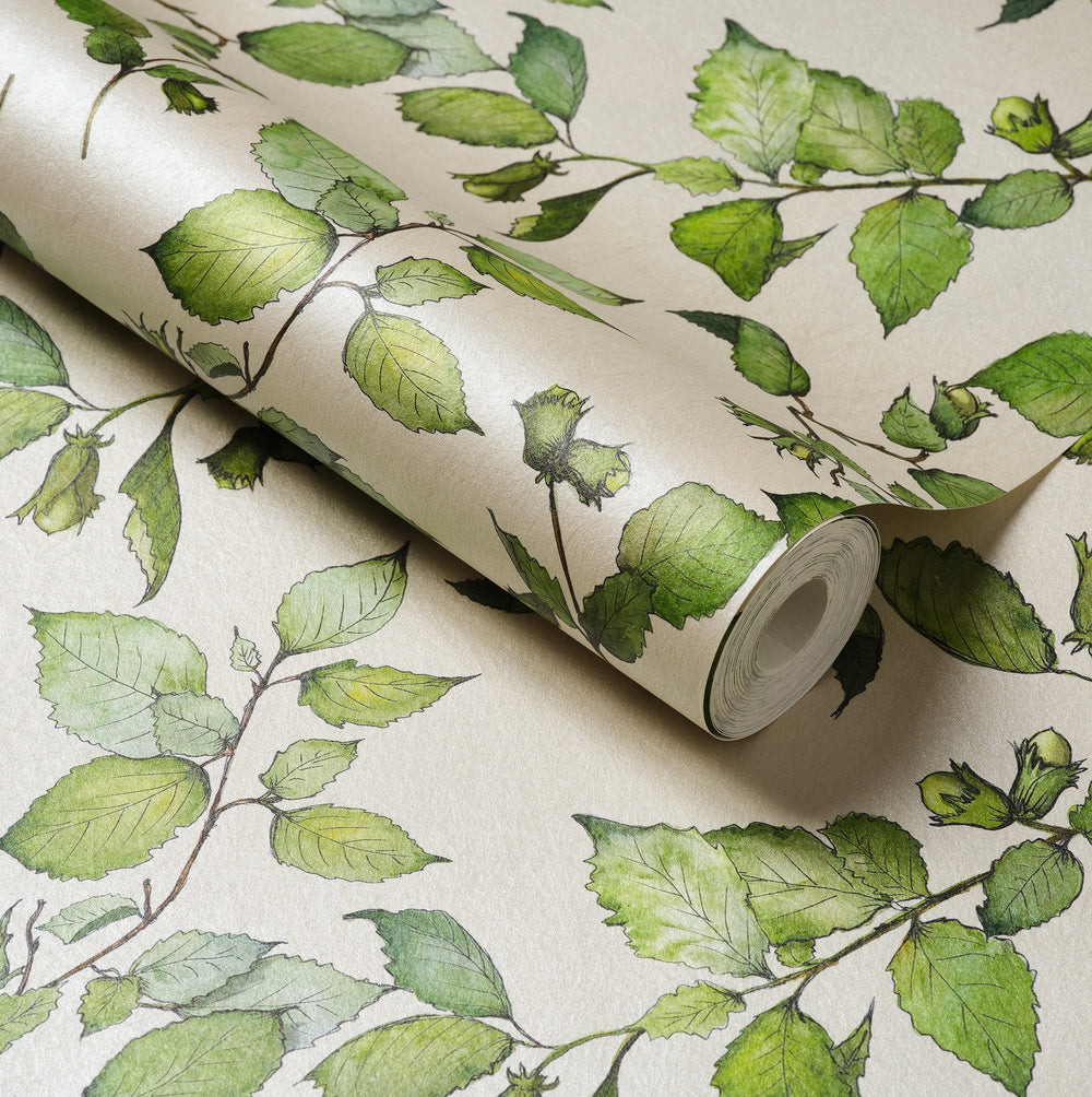 Cobnut Wallpaper - Shimmer Base Wallpaper