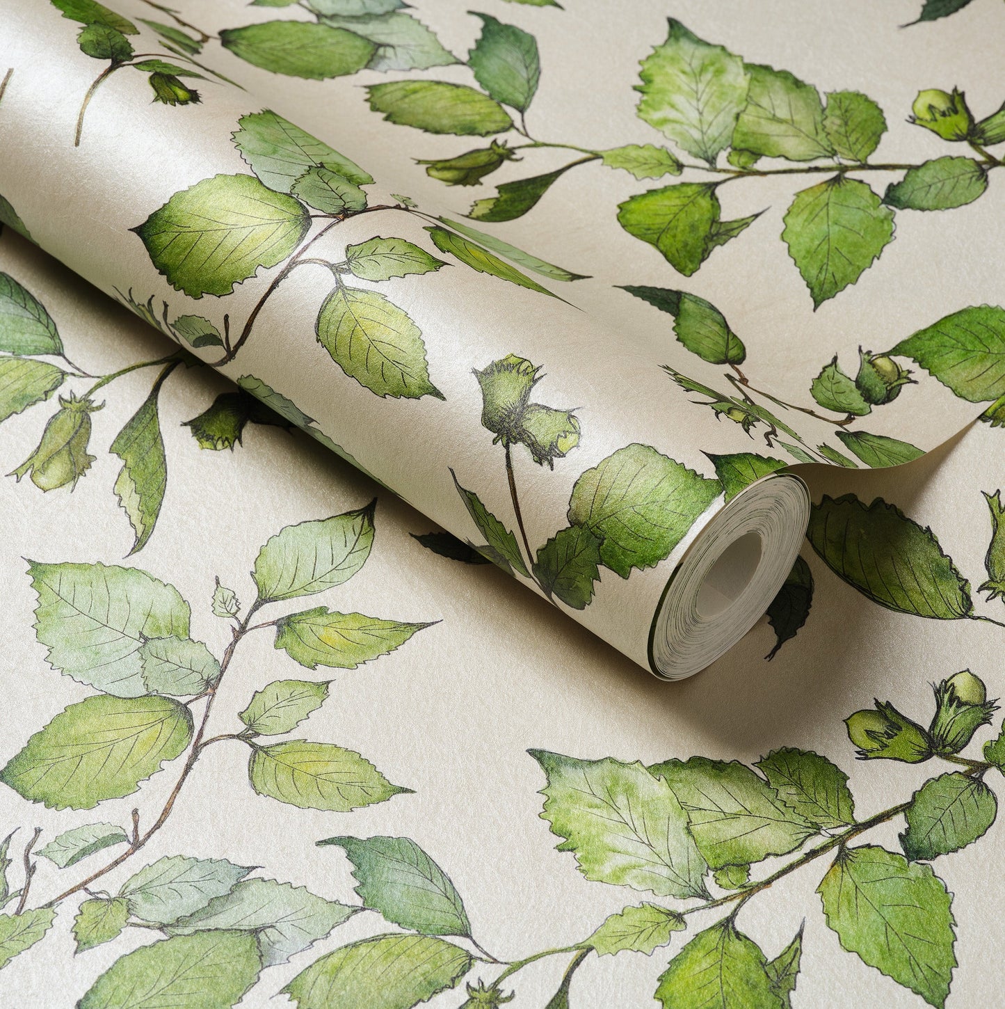 Cobnut Wallpaper - Shimmer Base Wallpaper