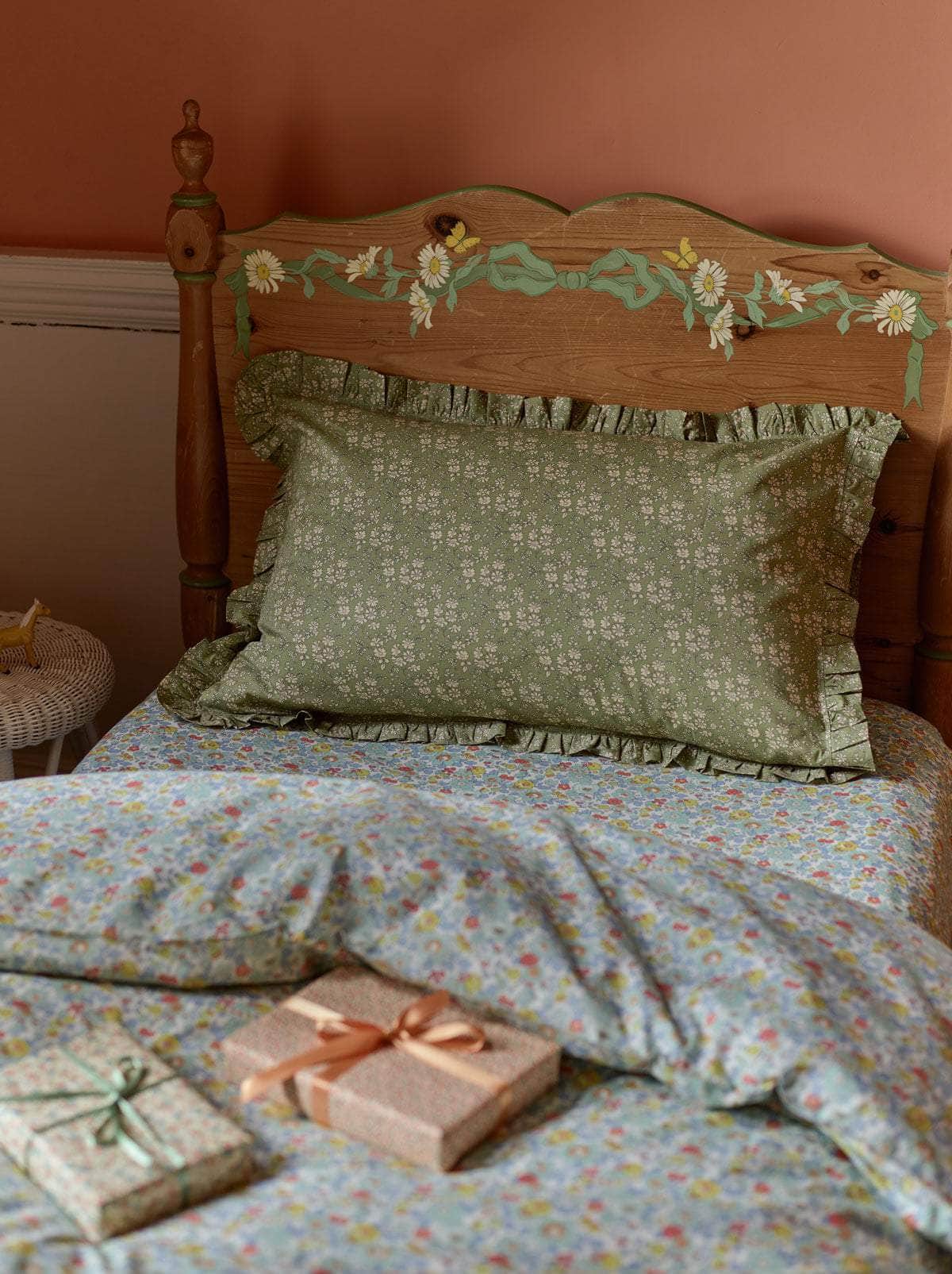 Flat Top Sheet Made With Liberty Fabric Betsy Sage