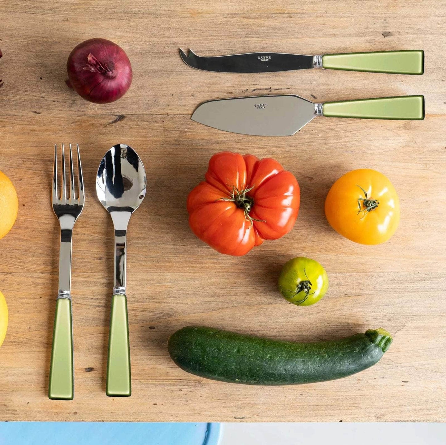 Icône Cheese Knife, Linden Green