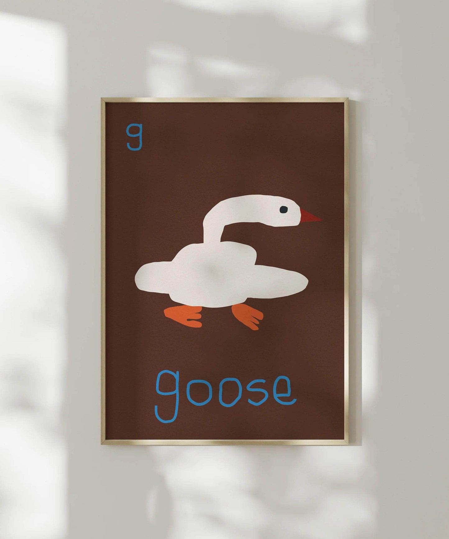 G for Goose Print