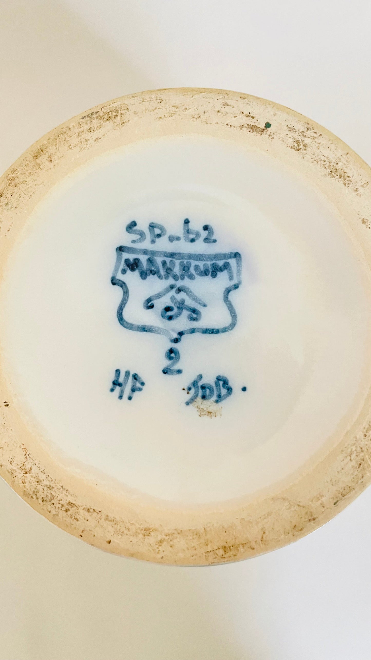 Antique Mini Makkum Lamp