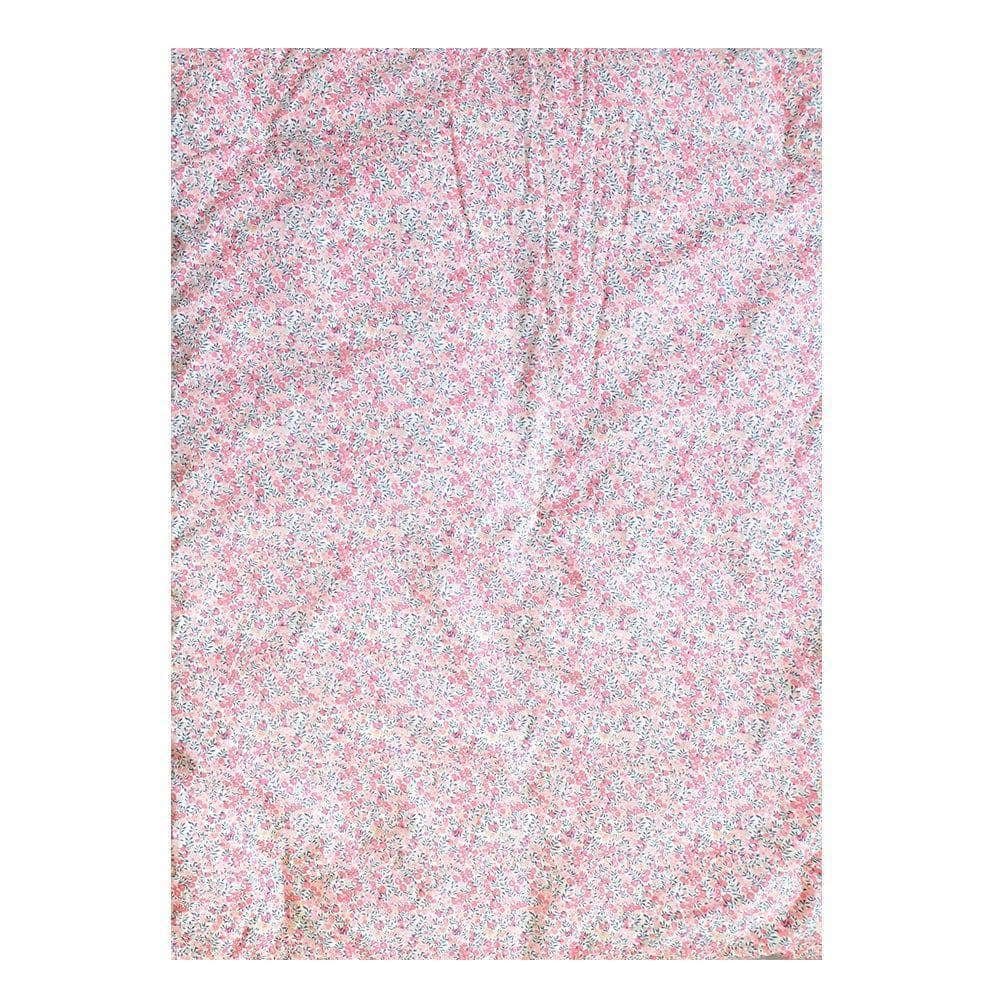 Reversible Heirloom Quilt Made With Liberty Fabric Betsy Grey & Wiltshire Pink