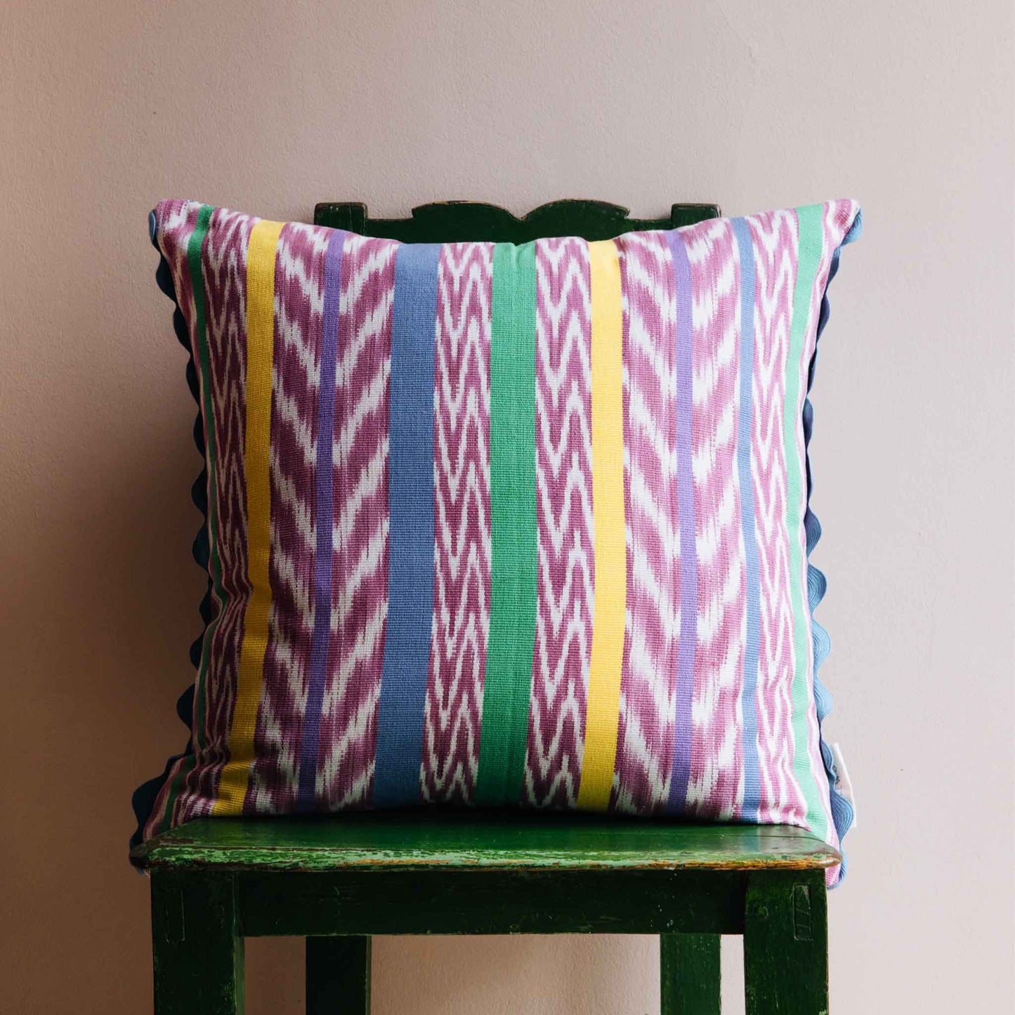 Gloria Oversized Square Cushion Lilac Multi