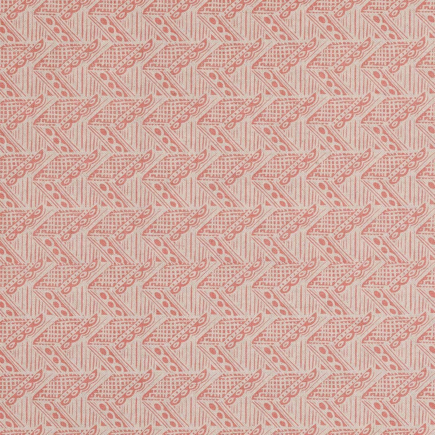 Thatch Fabric in Stafford Pink