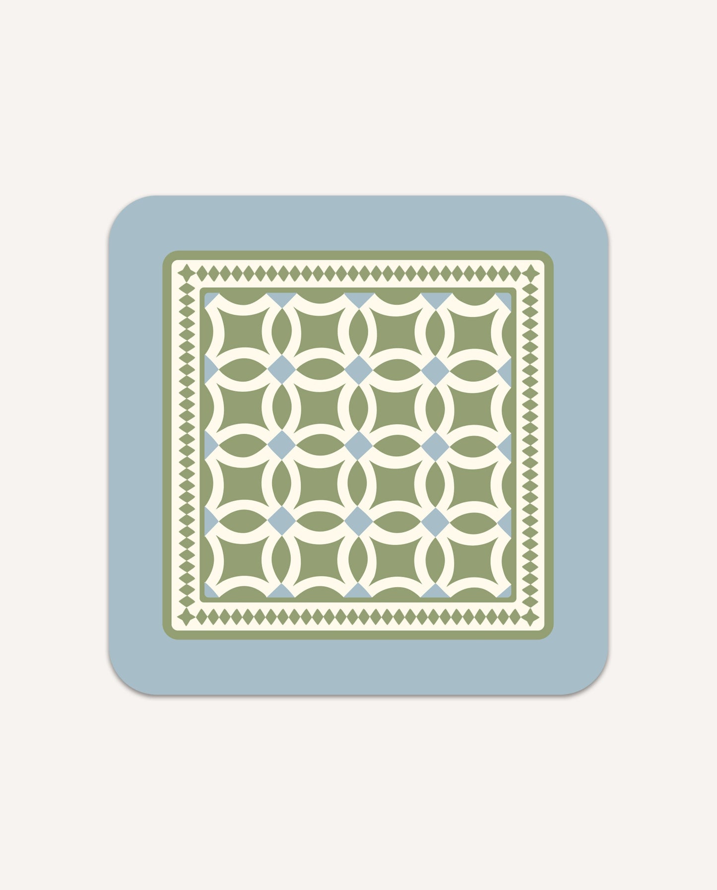 Lattice Set of 6 Coasters