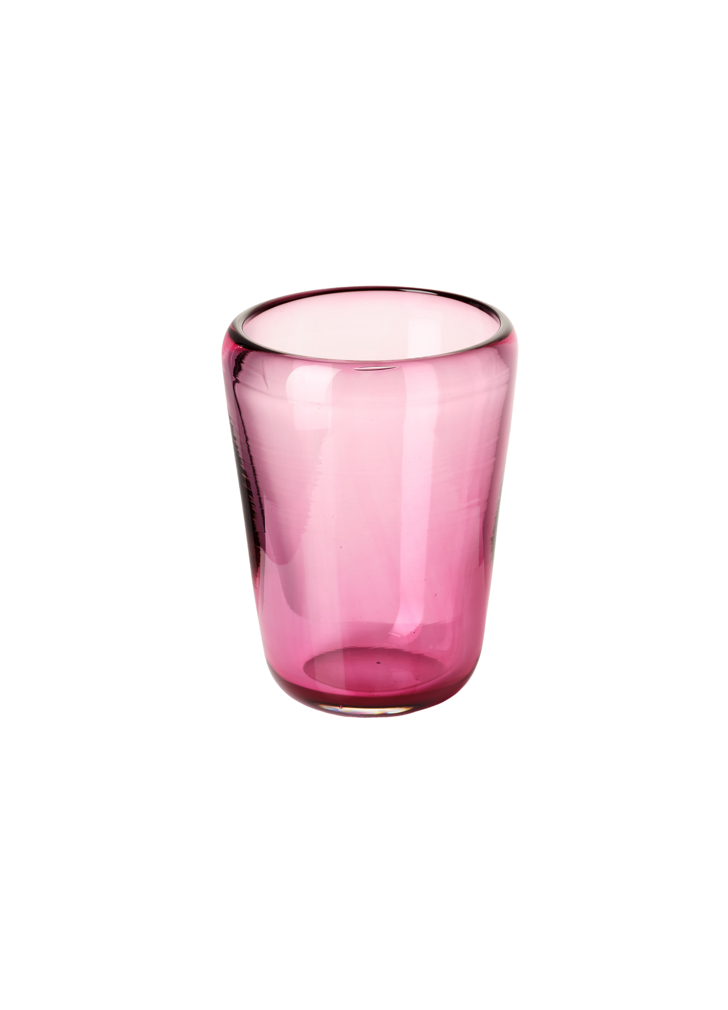 Thyme Hand Blown Water Glass in Ruby