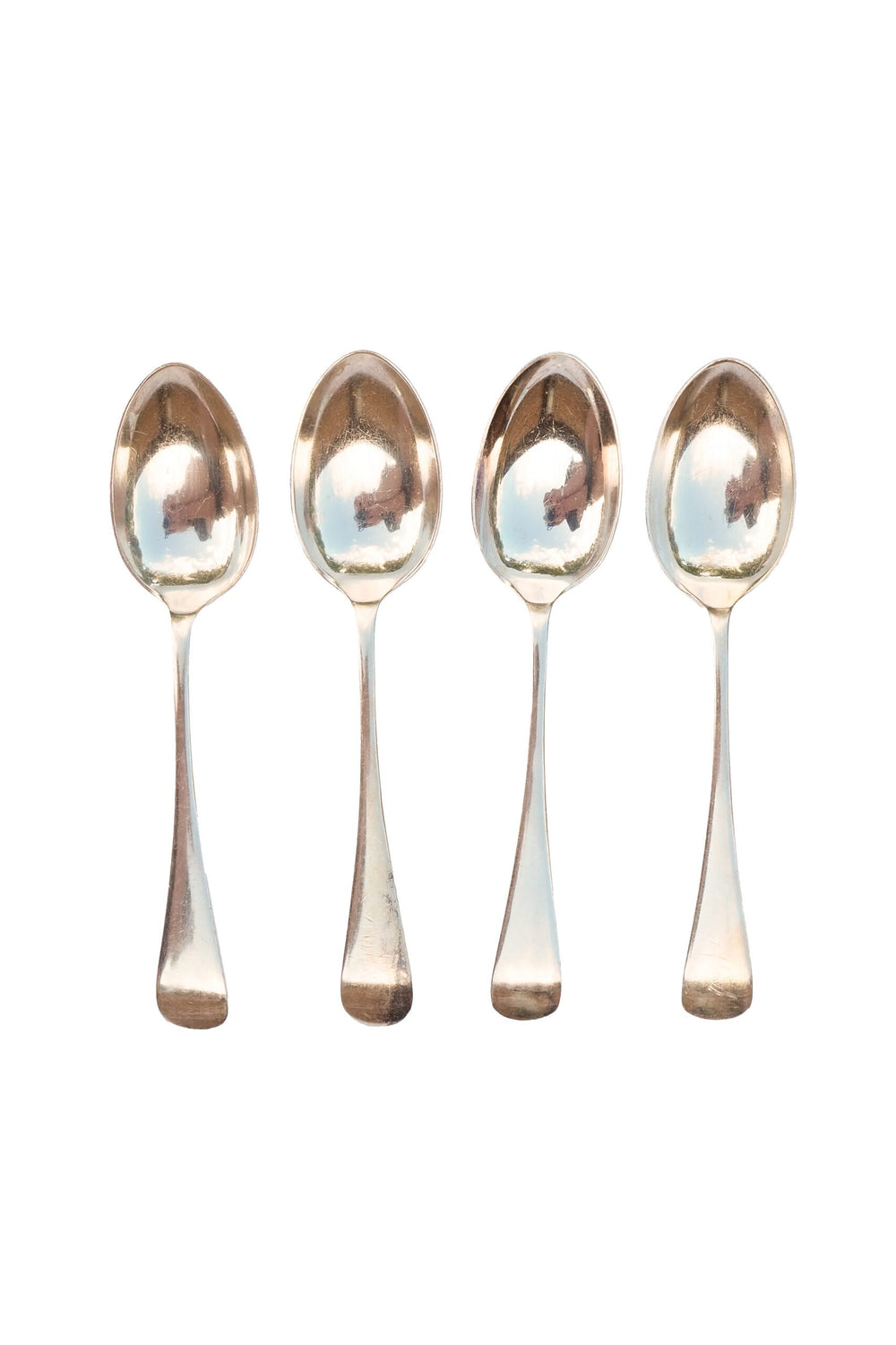 4 Vintage Silver Plate Spoons