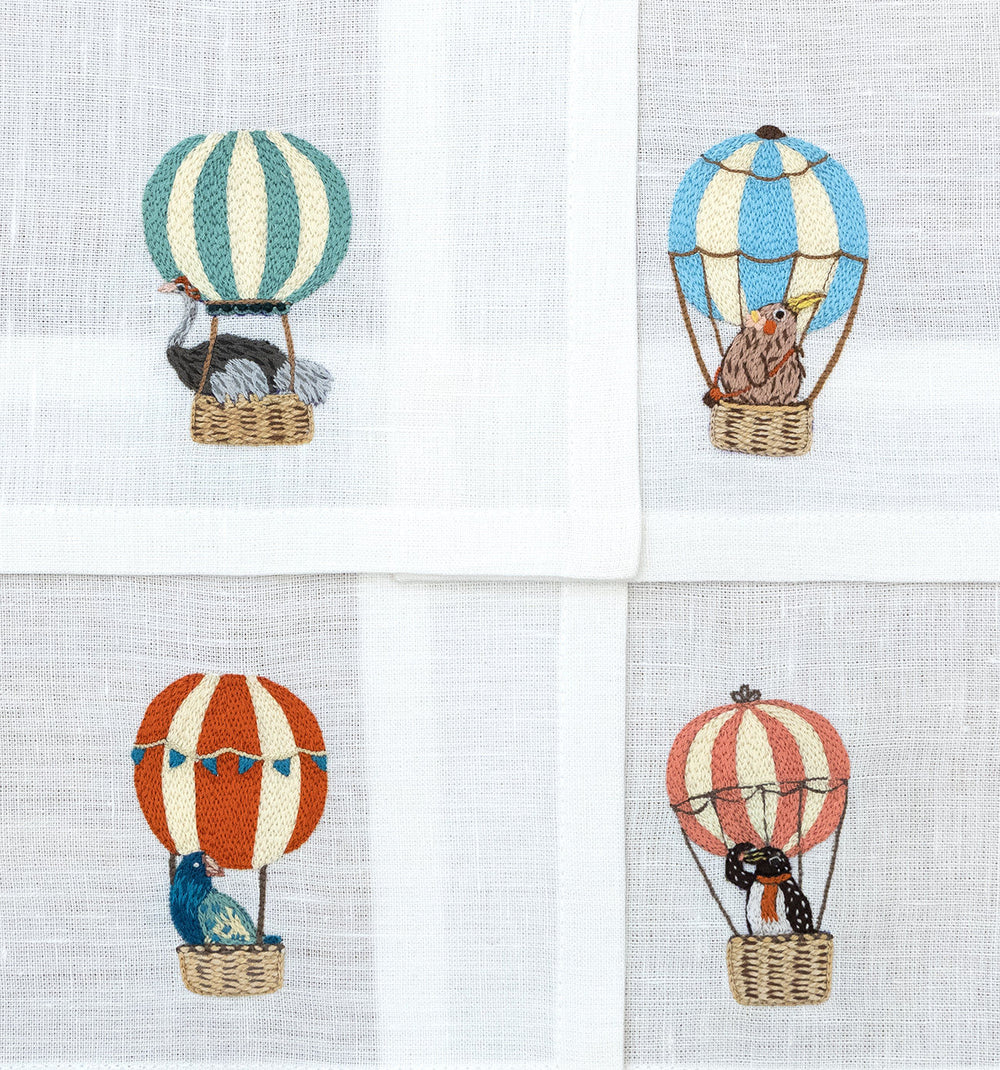 Balloon Safari - Cocktail Napkins (Set of 4)
