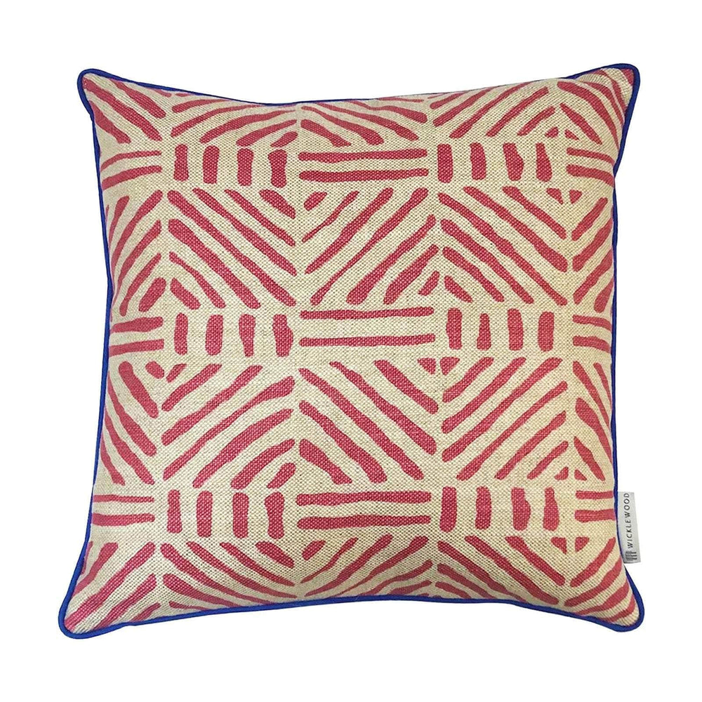 Linwood Ruby Square Cushion