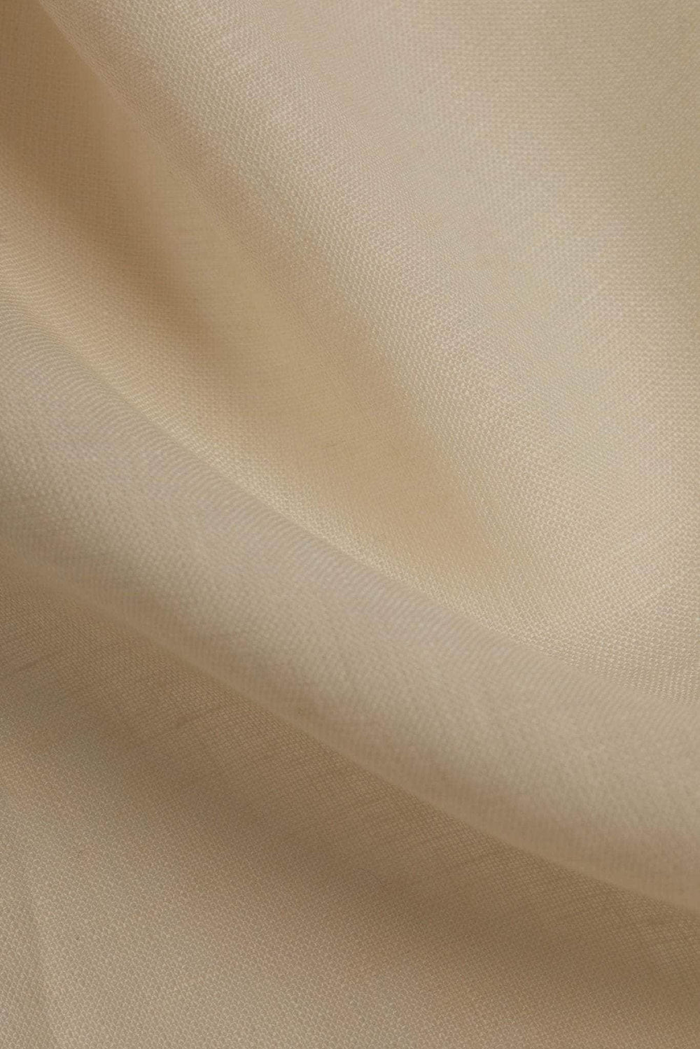 Cafe Curtain 35 - Pocket Top - Elderfield Vellum - Pole Width 45cm x Drop 55cm